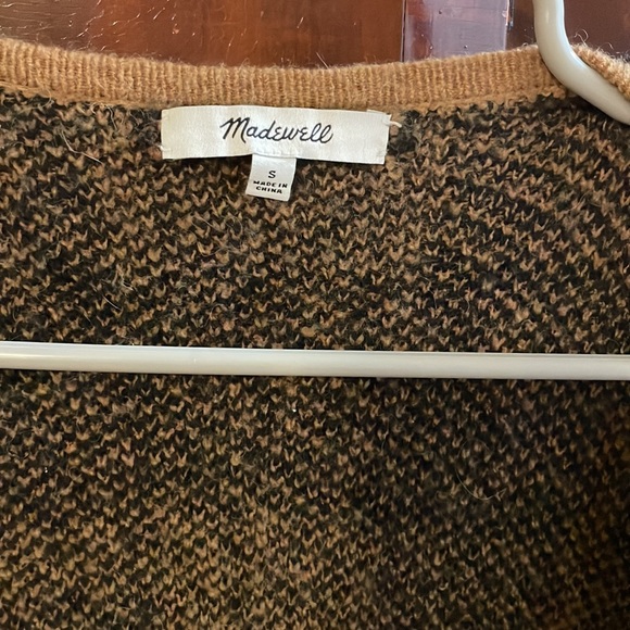 Madewell, Buffalo Check Kent Cardigan Sweater in Coziest Yarn, S. - Picture 4 of 7